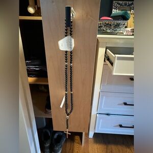 Edforce Stainless Steel Cross & Skull Rosary